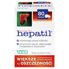 Hepatil suplement diety, 80 tabl./1 opak._2
