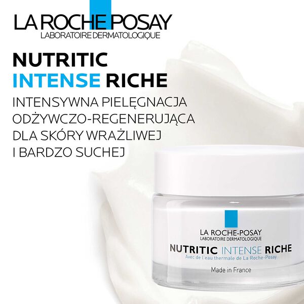 La Roche-Posay Nutritic Intense Riche odżywczo-regenerujący krem do twarzy, 50 ml_3