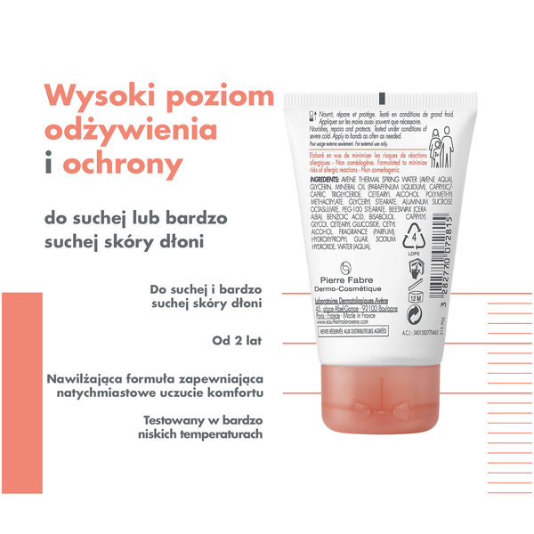 Avène Cold Cream kojący kem do rąk, 50 ml_3