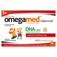 Omegamed Odporność kapsułki do żucia, 30 kaps./1 opak._1