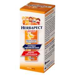 Herbapect Junior syrop bananowy, 120 g_1