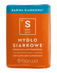 Barwa Siarkowa mydło siarkowe antytrądzikowe, 100 g_1