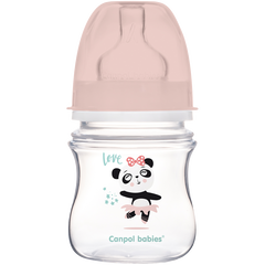 Canpol Babies Easy Start Exotic Animals butelka szeroka antykolkowa, poj. 120 ml_1