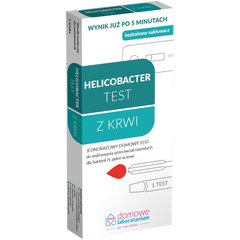Domowe Laboratorium test do wykrywania zakażenia bakterią Helicobacter pylori z krwi, 1 szt._1