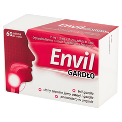 Envil Gardło pastylki do ssania, 60 tabl./1 opak._1