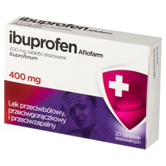 Ibuprofen  400 mg drażetki, 20 tabl./1 opak._1