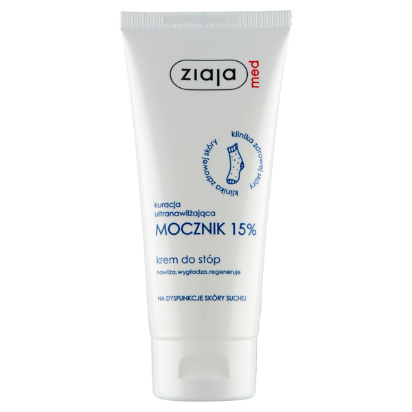 Ziaja med Kuracja Ultranawilżająca krem z 15% mocznikiem do stóp, 100 ml_1