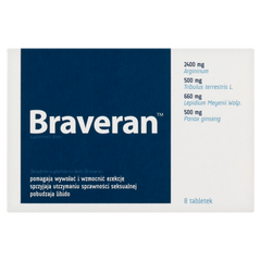 Braveran suplement diety, 8 tabl./1 opak._1