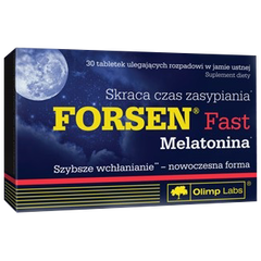Forsen  Fast Melatonina tabletki, 30 tabl./1 opak._1