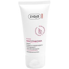 Ziaja med Kuracja Naczynkowa krem kojąco-rozjaśniający i korygujący zaczerwienienia z SPF20 do twarzy, 20 ml_1