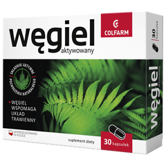 Węgiel aktywny suplement diety, 30 kaps./1 opak._1