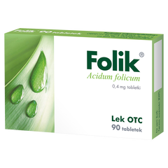 Folik kwas foliowy, 90 tabl./1 opak._1