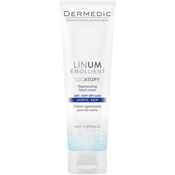 Dermedic Linum Emolient regenerujący krem do rąk, 100 ml_1