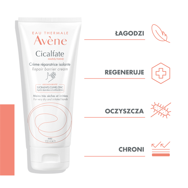 Avène Cicalfate regenerujący krem do rąk, 100 ml_5