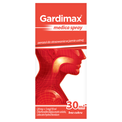 Gardimax Medica Spray aerozol do stosowania w jamie ustnej, 30 ml_2