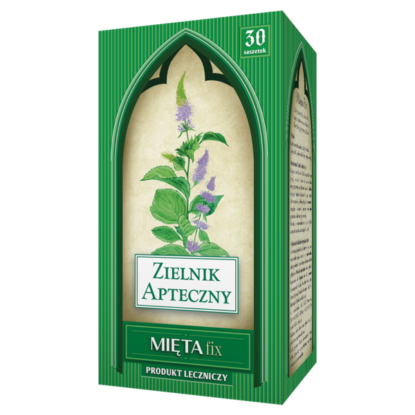Zielnik Apteczny Mięta Fix suplement diety, 20 sasz./1 opak._1