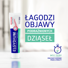 Elgydium pasta do mycia zębów na podrażnione dziąsła, 75 ml_2
