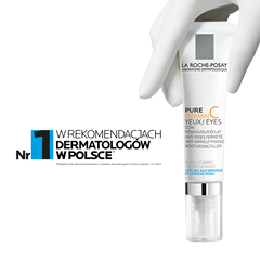 La Roche-Posay Pure Vitamin C Pod Oczy nawilżająca i ujędrniająca pielęgnacja przeciw zmarszczkom pod oczy, 15 ml_2