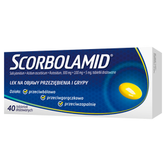 Scorbolamid tabletki drażowane, 40 tabl./1 opak._2