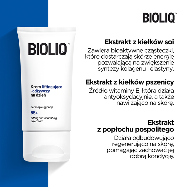 Bioliq 55+ krem liftingująco-odżywczy na dzień 55+, 50 ml_4