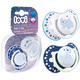 Lovi Night&Day dynamiczny smoczek silikonowy 6-18 msc, 2 szt./1 opak._1