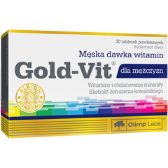 Gold-Vit Men tabletki powlekane dla męźczyzn, 30 tabl./1 opak._1