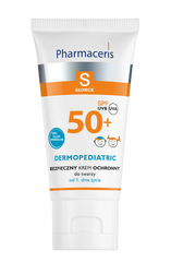 Pharmaceris S bezpieczny krem ochronny do twarzy dla dzieci z SPF50+, 50 ml_1