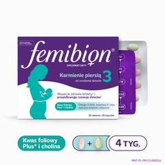 Femibion 3 Karmienie Piersią tabletki powlekane, 28+28 tabl./1 opak. _2