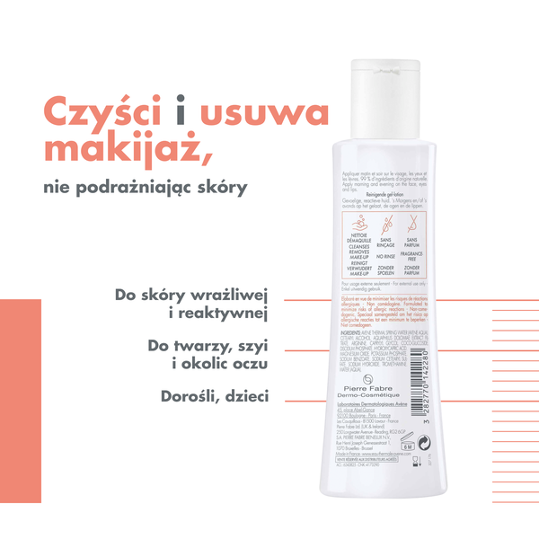 Avène Tolerance żel oczyszczający do twarzy, 200 ml_3