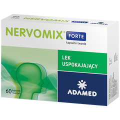 Nervomix Forte lek działający uspokajająco i ułatwiającym zasypianie, 60 kaps./1 opak._1