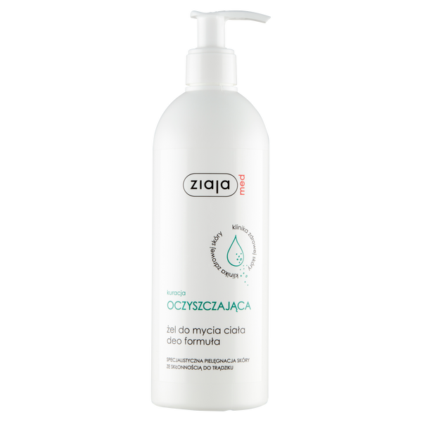 Ziaja med Kuracja Oczyszczająca żel do mycia ciała, 400 ml_1