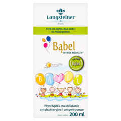 Langsteiner Bąbel płyn do kąpieli na przeziębienie dla dzieci, 200 ml_2