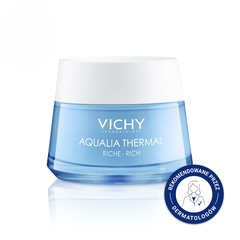 Vichy Aqualia Thermal odżywczy krem nawilżający do skóry suchej i bardzo suchej, 50 ml_2