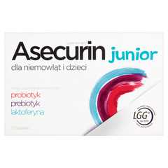 Asecurin Junior zawiesina, 10 sasz./1 opak._1