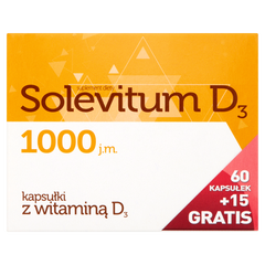Solevitum D3 1000 j.m. suplement diety, 15 kaps./1 opak._1
