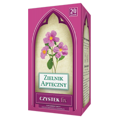 Zielnik Apteczny Czystek Fix suplement diety, 20 sasz./1 opak._1