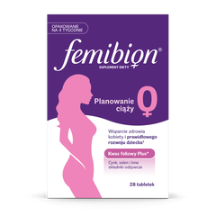 Femibion 0 Planowanie Ciąży  tabletki powlekane, 28 tabl./1 opak. _1