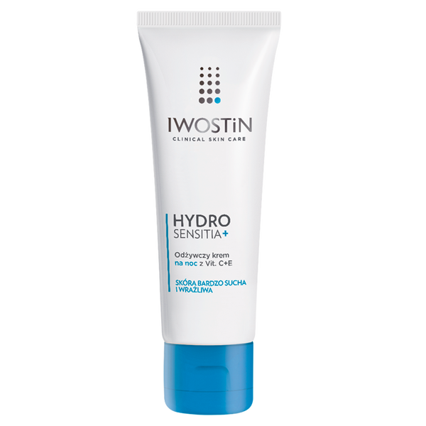 Iwostin Hydro Sensitia+ odżywczy krem z witaminą C do twarzy na noc, 50 ml_1
