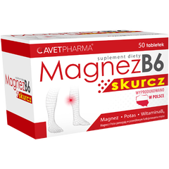 Magnez B6 Skurcz suplement diety, 50 tab./1 opak._1