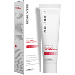 Redblocker krem do twarzy do skóry naczynkowej z SPF15, 50 ml_1