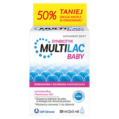 Multilac Baby krople doustne, 2x5 ml/1 opak. _1