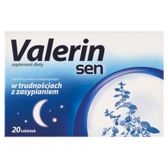 Valerin Sen suplement diety, 20 tabl./1 opak._1