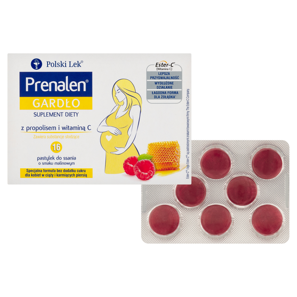 Prenalen Gardło tabletki do ssania, 16 tabl./1 opak._7