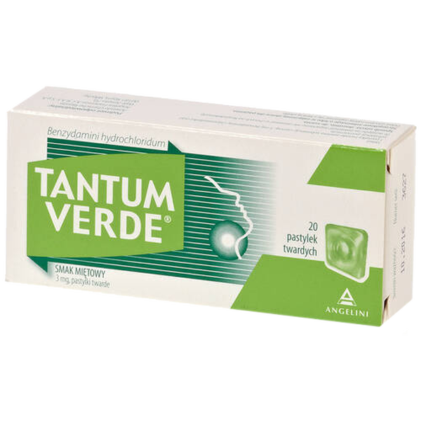 Tantum Verde pastylki do ssania, 20 past./1 opak._1