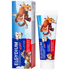 Elgydium Ice Age Kids pasta do mycia zębów truskawkowa, 50 ml_1