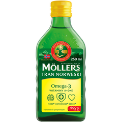 Möller's Tran Norweski tran norweski cytrynowy, 250 ml_1