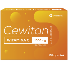 Cewiatan Witamina C suplement diety 1000 mg, 15 kaps./1 opak._1