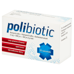 Polibiotic maść na skórę, 1 g x 10 sasz./1 opak._1