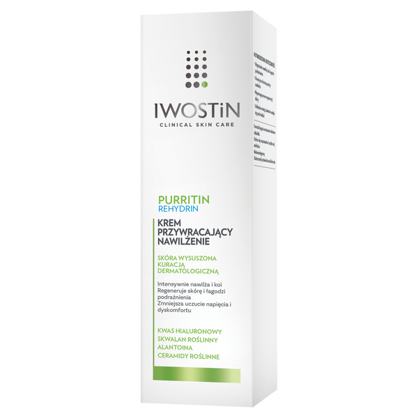 Iwostin Purritin Rehydrin krem przywracający nawilżenie do twarzy, 40 ml_3
