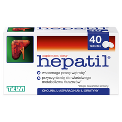 HEPATIL tabletki, 40 tabl./1 opak._1